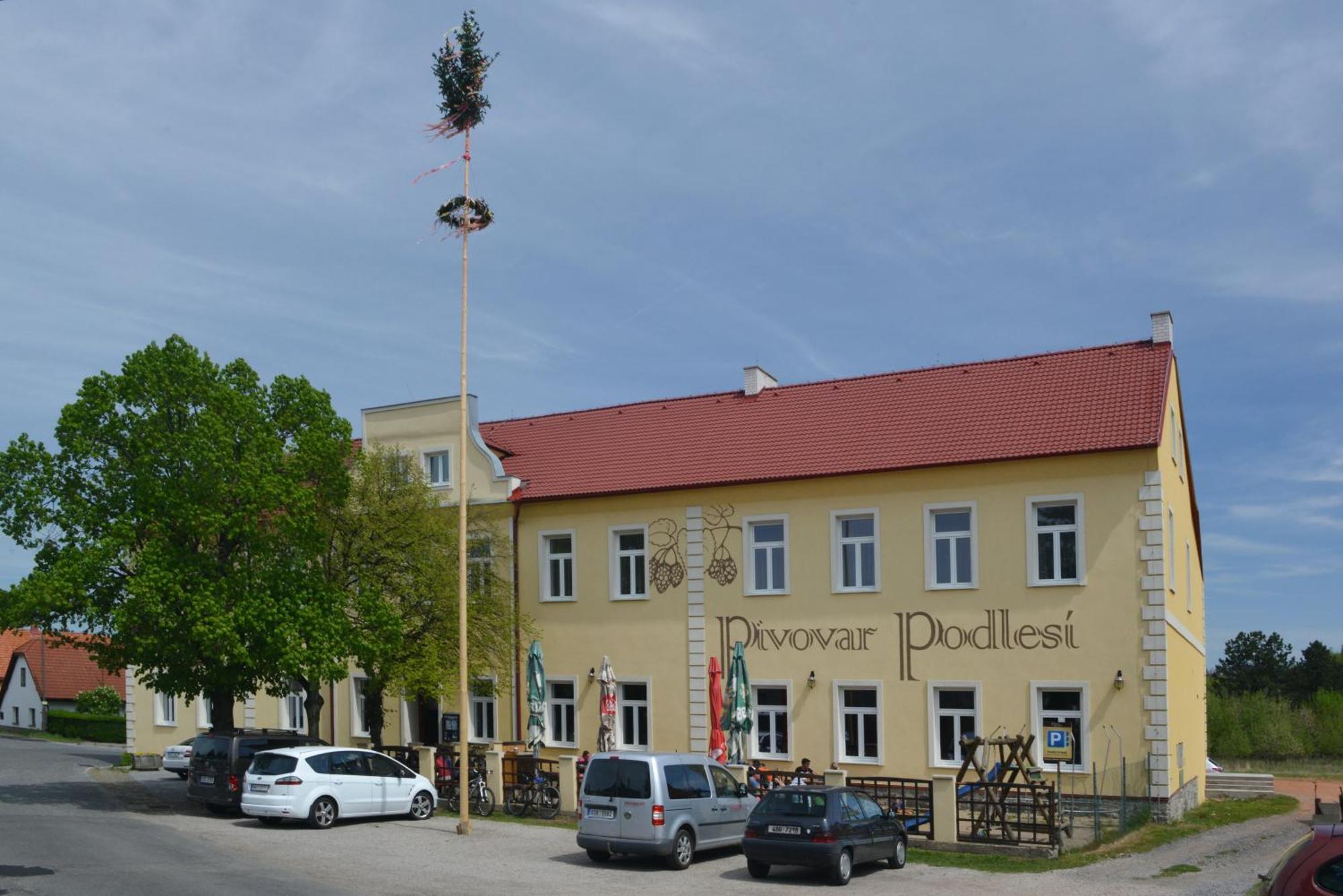 Penzion Pivovar Podlesi Příbram Eksteriør bilde