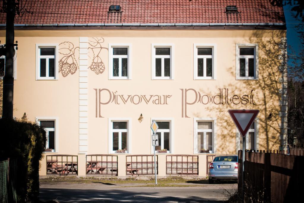 Penzion Pivovar Podlesi Příbram Eksteriør bilde