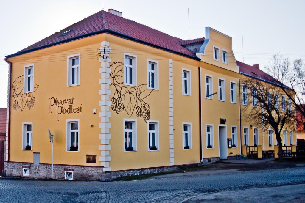 Penzion Pivovar Podlesi Příbram Eksteriør bilde